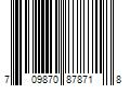 Barcode Image for UPC code 709870878718