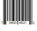 Barcode Image for UPC code 709930450212