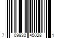 Barcode Image for UPC code 709930450281