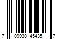 Barcode Image for UPC code 709930454357