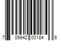 Barcode Image for UPC code 709942001846