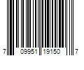 Barcode Image for UPC code 709951191507