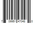 Barcode Image for UPC code 709951470480