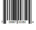 Barcode Image for UPC code 709967003504