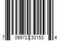 Barcode Image for UPC code 709972301534