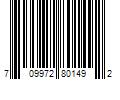 Barcode Image for UPC code 709972801492