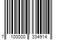 Barcode Image for UPC code 7100000334914