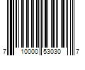 Barcode Image for UPC code 710000530307