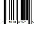 Barcode Image for UPC code 710004859725