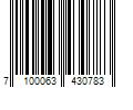 Barcode Image for UPC code 7100063430783