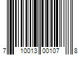 Barcode Image for UPC code 710013001078