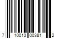 Barcode Image for UPC code 710013003812