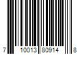 Barcode Image for UPC code 710013809148