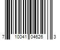 Barcode Image for UPC code 710041046263