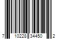 Barcode Image for UPC code 710228344502