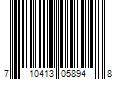 Barcode Image for UPC code 710413058948