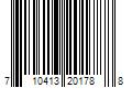 Barcode Image for UPC code 710413201788