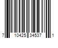 Barcode Image for UPC code 710425345371