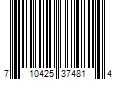 Barcode Image for UPC code 710425374814