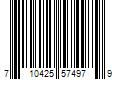 Barcode Image for UPC code 710425574979