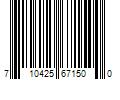 Barcode Image for UPC code 710425671500