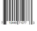 Barcode Image for UPC code 710449710773