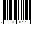 Barcode Image for UPC code 7104900031515