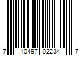 Barcode Image for UPC code 710497022347