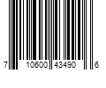 Barcode Image for UPC code 710600434906