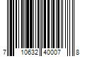 Barcode Image for UPC code 710632400078. Product Name: 