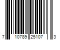 Barcode Image for UPC code 710789251073