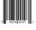 Barcode Image for UPC code 710874001071