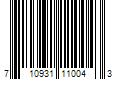 Barcode Image for UPC code 710931110043