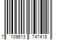 Barcode Image for UPC code 7109613747418