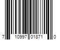 Barcode Image for UPC code 710997018710