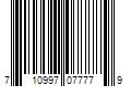 Barcode Image for UPC code 710997077779