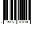 Barcode Image for UPC code 7110050000004