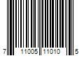 Barcode Image for UPC code 711005110105