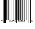 Barcode Image for UPC code 711009888888