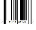 Barcode Image for UPC code 711011811737