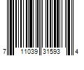 Barcode Image for UPC code 711039315934