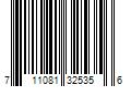 Barcode Image for UPC code 711081325356