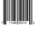 Barcode Image for UPC code 711085500100