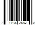 Barcode Image for UPC code 711106260020