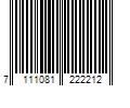 Barcode Image for UPC code 7111081222212