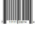 Barcode Image for UPC code 711111030144