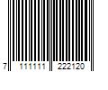 Barcode Image for UPC code 7111111222120