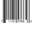 Barcode Image for UPC code 711181576658