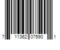 Barcode Image for UPC code 711362075901