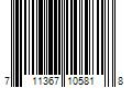 Barcode Image for UPC code 711367105818